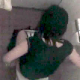 An amateur Japanese video clip featuring a girl sitting on a toilet and flushing several times (a noise coverup or courtesy flush?). At the last moment, she snaps her head around like something out a freaky Japanese horror movie and catches the cameraman!